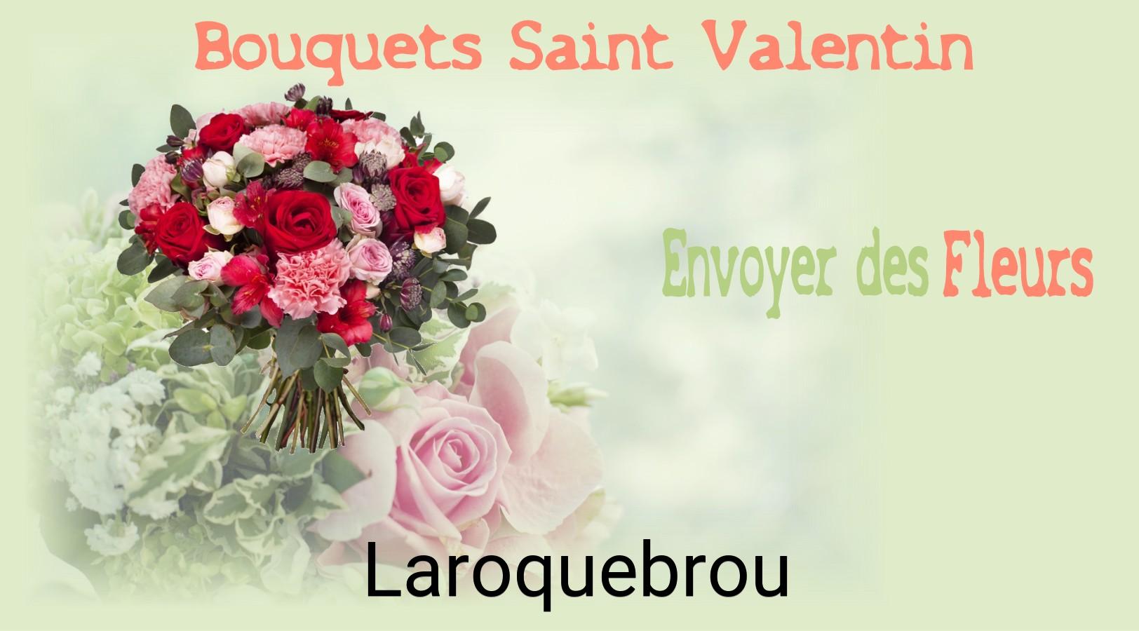 Roses de Saint-Valentin livrées à Laroquebrou